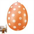 thumbnail image 2 of Huevos de Pascua Inflables, Huevos de Pascua, Decoración de Pascua Huevos de Pascua para Colgar Al Aire Libre Decoración de Huevos de Pascua Naranja, 2 of 6