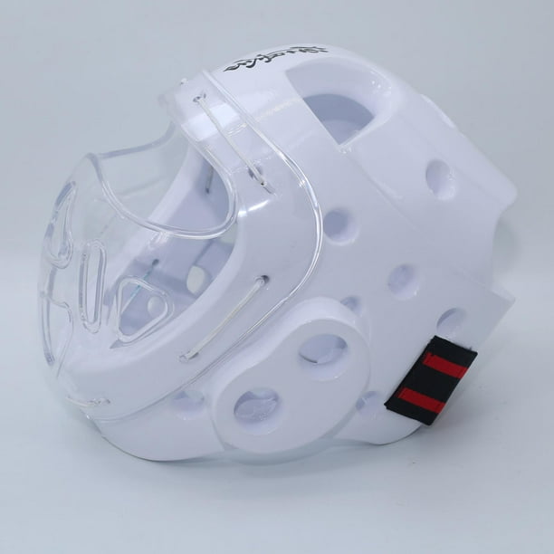 Casco de Karate, protección para la cabeza, cobertura completa para niños y adultos, casco de boxeo ligero, cubierta facial para agarre MMA Muay Thai