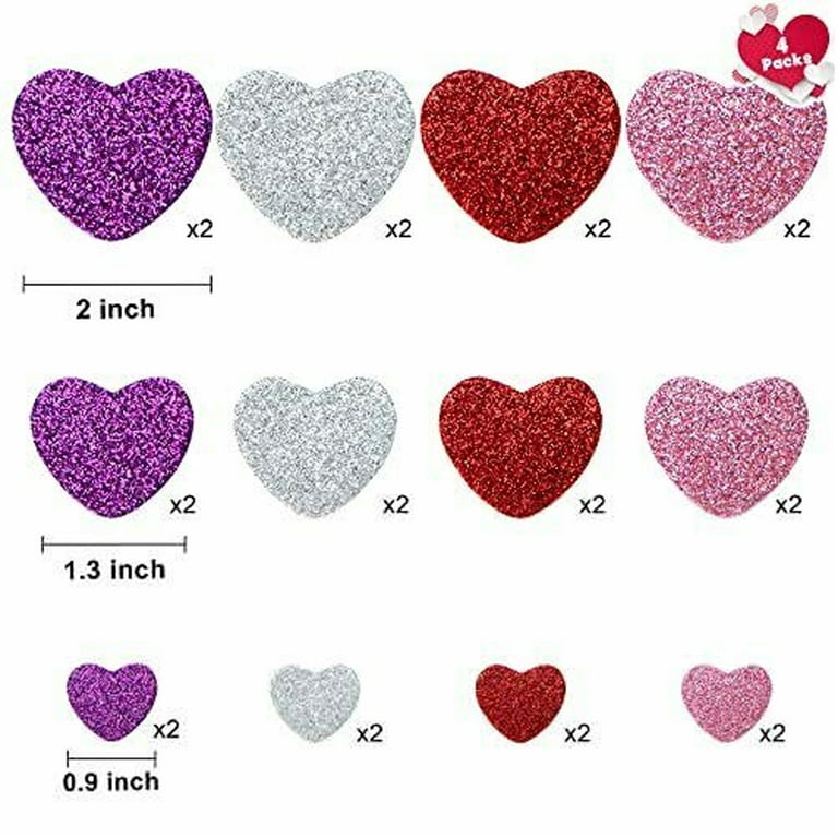 RIVCOIM Paper Hearts for Crafts 4 inch 100 pcs, Heart Paper Doilies,  Valentines Day, Paper Lace Doilies, Heart Cutout for Home Activities and  Decorations Colors Red, Pink, White, and Blue