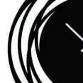thumbnail image 4 of Decorative Contemporary Metal Wall Clock with Black Circled Frame, 4 of 7