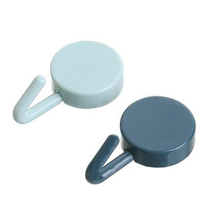 

Hi、FANCY 10pcs Storage Hooks Household Hangers Traceless Self-adhesive Hooks for Home Kitchen Office