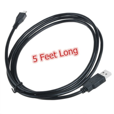 ABLEGRID USB Cable for Logitech Harmony 700 Remote Control Laptop PC Power Charger