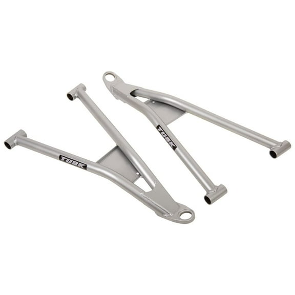 Tusk Mohawk Extreme Duty High Clearance Lower A-Arms Silver without Hardware For POLARIS RZR XP 1000 Ride Command Edition 2018-2019