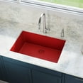 thumbnail image 2 of Elkay ELXRU13322MA0 Quartz Luxe 33" x 18-7/16" x 9-7/16", 1-Bowl Undermount Kitchen Sink, Maraschino, 2 of 3