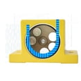 thumbnail image 5 of TOPCHANCES Pneumatic Turbine Vibrators, Low Noise Industrial Turbine Vibrator with Silencer and Connector, G-8, 5 of 8