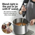 thumbnail image 4 of Hamilton Beach 2-Speed Immersion Hand Blender for Kitchen with Blending Wand & Whisk, Black, 4 of 9