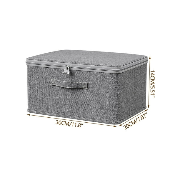 Thickened Large Capacity Quilt Storage Bag Household Wardrobe Clothing Storage Box And Moving Packaging Bag Self-contained Organiser With Combination Lock