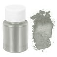 thumbnail image 1 of Uxcell 10g/0.35oz Polvo de Mica Cosmético, 600 Mallas, Pigmentos Naturales para Resina, Tinte para Velas y Brillo Labial, Gris Claro, 1 of 6