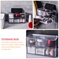 thumbnail image 5 of FRCOLOR Bathroom Wall-mounted Storage Box Drawer Type Cosmetic Storage Box (Transparent), 5 of 8