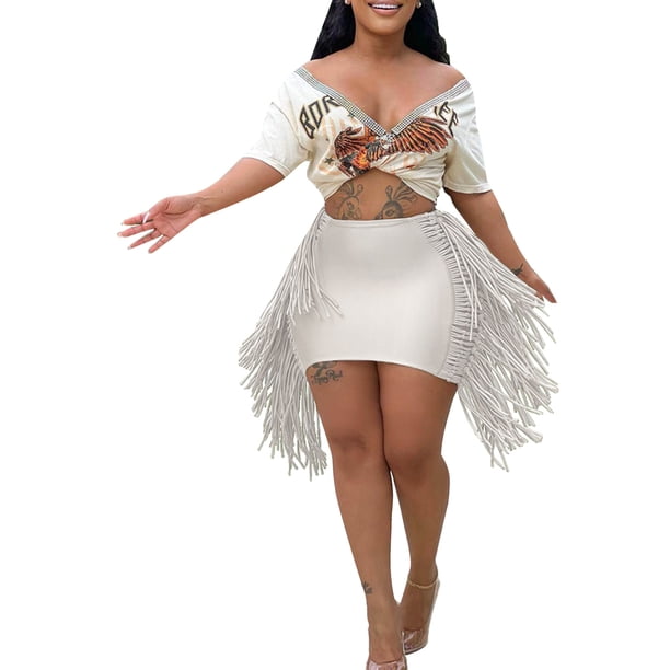 VISgogo Falda corta hueca lateral para mujer, falda de media cadera de cintura alta de Color sólido de estilo informal de verano para mujer VISgogo moda