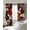 Brown, variant on Japanese Style Blackout Curtains for Bedroom/Living Room, Thermal Insulated Kitchen Curtains, Modern Cranes Cherry Flower Wave Red Blue Grommet Darkening Window Treatment Drapes 52"x63"x2