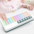 thumbnail image 4 of Rewenti Infant Multicolor Light Light Electronic Organ Touch Educational Children's Musical Instrument Piano Learning Toy, 4 of 6