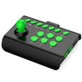 thumbnail image 1 of Joystick GamePad Potable 3 Modos Conexión Gaming para PS4/PS3/PC (+) Black Green, 1 of 7