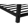 thumbnail image 6 of Bench - 42"L, Dark Taupe Storage, Black Metal, 6 of 12