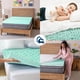 thumbnail image 5 of Sobrecolchon Memory Foam, 7.5 Cm, Sobrecolchon Matrimonial, Cubrecolchon, Prolonga la Vida de tu Colchón, Diseño Texturizado, Transpirable, Calidad Premium (7.5 cm, Matrimonial), 5 of 9