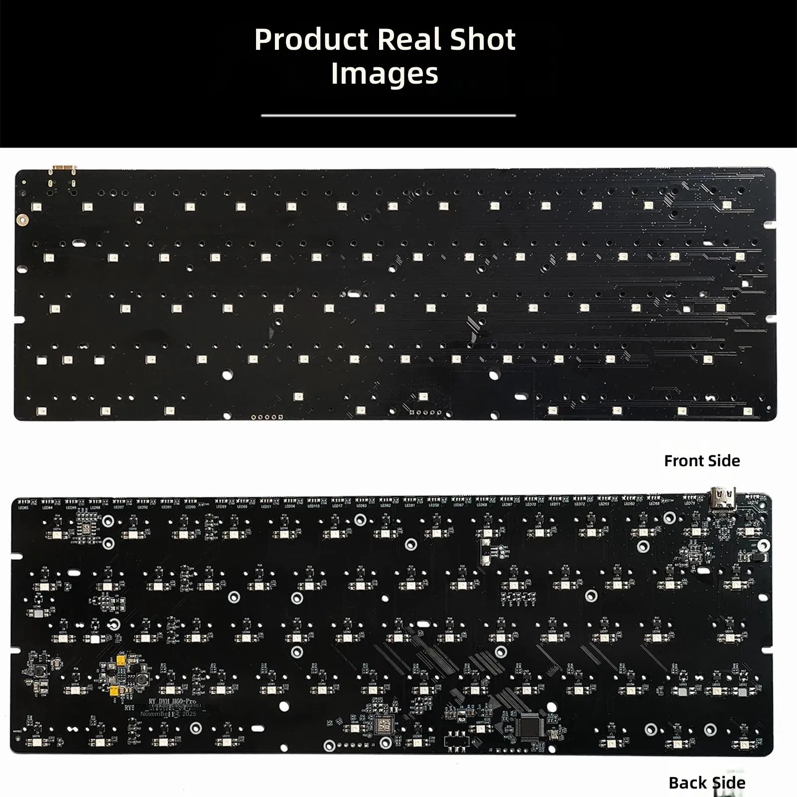 Mechanical Keyboard Set Magnet Switches Sound Dampening Quiet Typing Full Sst