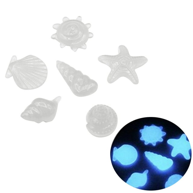 Hbdhejl 100 Pcs Pierre Lumineuse pour Aquarium Aménagement Paysager