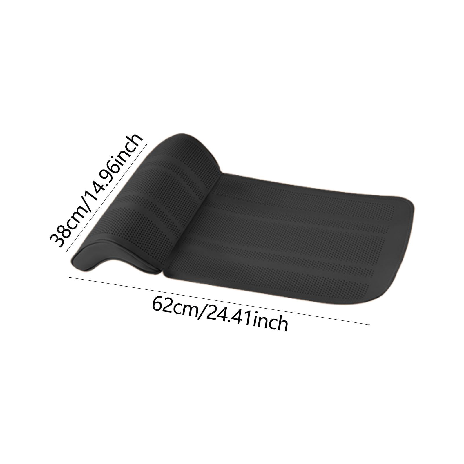 Dickly Car Seat Leg Support Extender Cushion Easily Install Comfortable Accessories Black