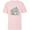 Soft Pink, variant on Star Wars Grogu and Ahsoka Tano Force Connection - Short Sleeve T-Shirt for Kids - Customized-White