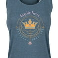 thumbnail image 3 of Disney Princess - Royally Fierce - Women's Racerback Tank Top, 3 of 5