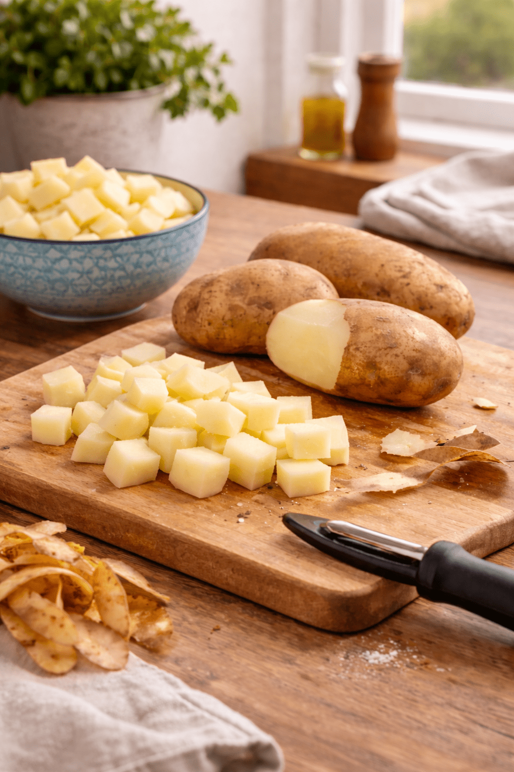 Fresh Whole Russet Potatoes , 5 lb Bag