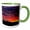 Green/White, variant on 3drose, Germany, Bavaria, Bavarian Alps, Chiemsee, Sunset - Eu10 Rer0006 - Ric Ergenbright, 11oz Mug