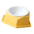 thumbnail image 2 of <p>Cats Bowl, Plastic Anti Vomiting Cat Bowl Tilted  For Housewarming Gift</p>, 2 of 7