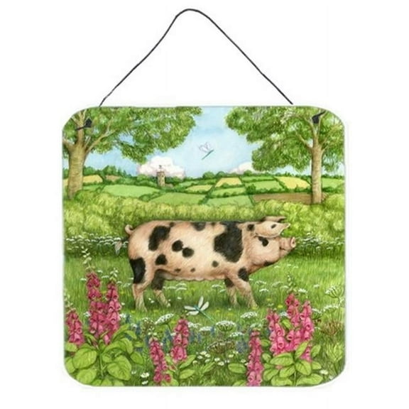 Pigs Meadowsweet by Debbie Cook Wall or Door Hanging Prints