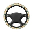 thumbnail image 3 of Daiia Steering Wheel Covers Rockets Elastic Skidproof Steering Wheel Protective Cover Case Steering Wheel Protector Comfortable Protective Case For Suv Sedan Decor, 3 of 8