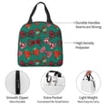 thumbnail image 3 of Naloa red and green bow tie Print Lunch Box for Women Men,Insulated Lunch Bag,Lunchbox,Thermal Leakproof Cooler,Reusable Lunch Tote Bag for Work School Travel Picnic, 3 of 7