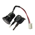 thumbnail image 4 of Juego de cerradura de llave de encendido perfecl para scooter eléctrico con 2 llaves fácil instalación accesorios para bicicleta eléctrica, 4 of 7