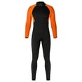 thumbnail image 1 of Traje de buceo de manga larga resistente al frío de 3 mm para hombre, grueso, para snorkel, surf y natación en invierno, traje cálido para medusas., 1 of 8