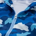 thumbnail image 4 of Hicidod Toddler Jackets Hooded Long Sleeve Zip Up Rain Lightweight Coats Cartoon Dinosaur Print Windproof Windbreaker Outerwear, 4 of 7