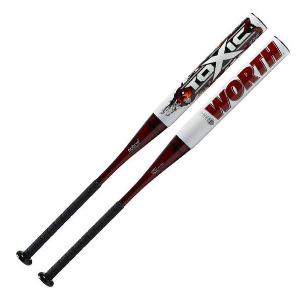 Worth Toxic ASA Composite Fastpitch Softball Bat, 33" (9) Walmart