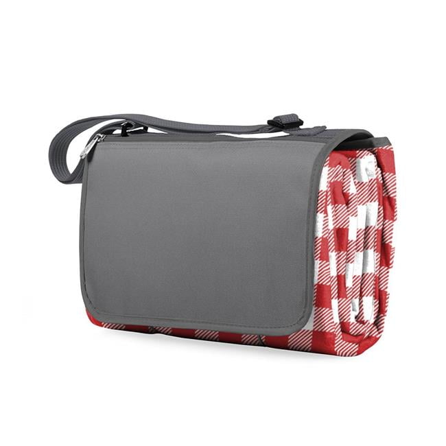 ONIVA 920003000000 Blanket Tote XL Outdoor Picnic Blanket Red Check with Gray Walmart