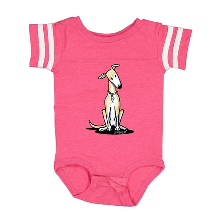 

Inktastic Curious Greyhound Gift Baby Boy or Baby Girl Bodysuit