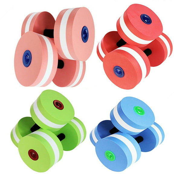 Cheers.US Sports Aquatic Exercise Dumbbells Aqua Fitness Barbells Exercise Hand Bars for Water Aerobics
