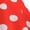 Red, variant on Quixlent Women Party Dress Vinatge Big Hem Contrast Color Dot Print High Waist Back Zipper Short Bubble Sleeve Doll Collar 50s 60s Prom Wedding Princess Dress