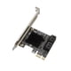 thumbnail image 1 of Tarjeta Pcie Sata Tarjeta Pcie Sata Adaptador SATA PCIe 4 puertos SATA III a PCI Express 3.0 X1 Tarjeta de expansión, 1 of 7