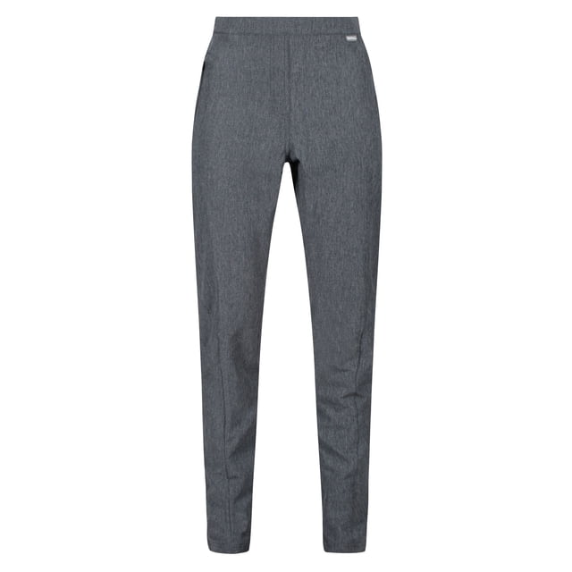 Regatta - Pantalones de Senderismo Pentre Diseño Jaspeada para Mujer (Gris Seal)