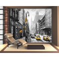 thumbnail image 4 of 3D Wallpaper London Painting SKU# WAL0110, 4 of 6