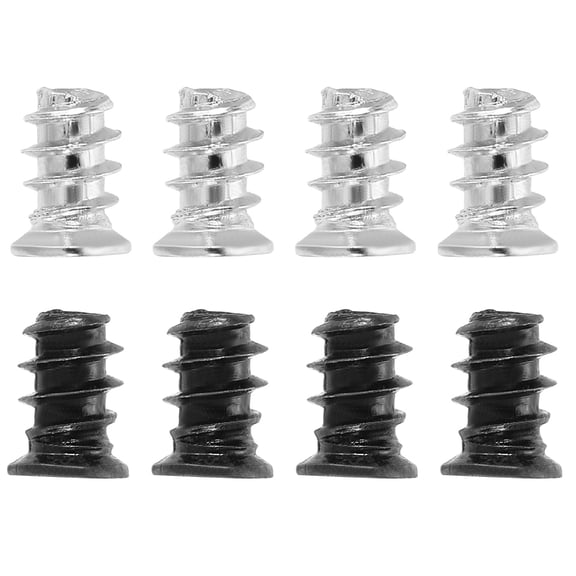 60Pcs Computer Case Fan Screws Kit, M5 x 8mm Short Phillips Flat Head Screws (30 Pcs of Each)