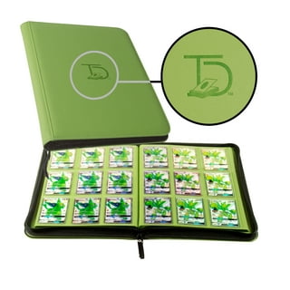 ENHANCE Trading Card Binder Album - 12 Pocket TCG Binder for 624 Cards -  Side Loading Card Binder with Accessory Pocket, Premium Protective  Exterior