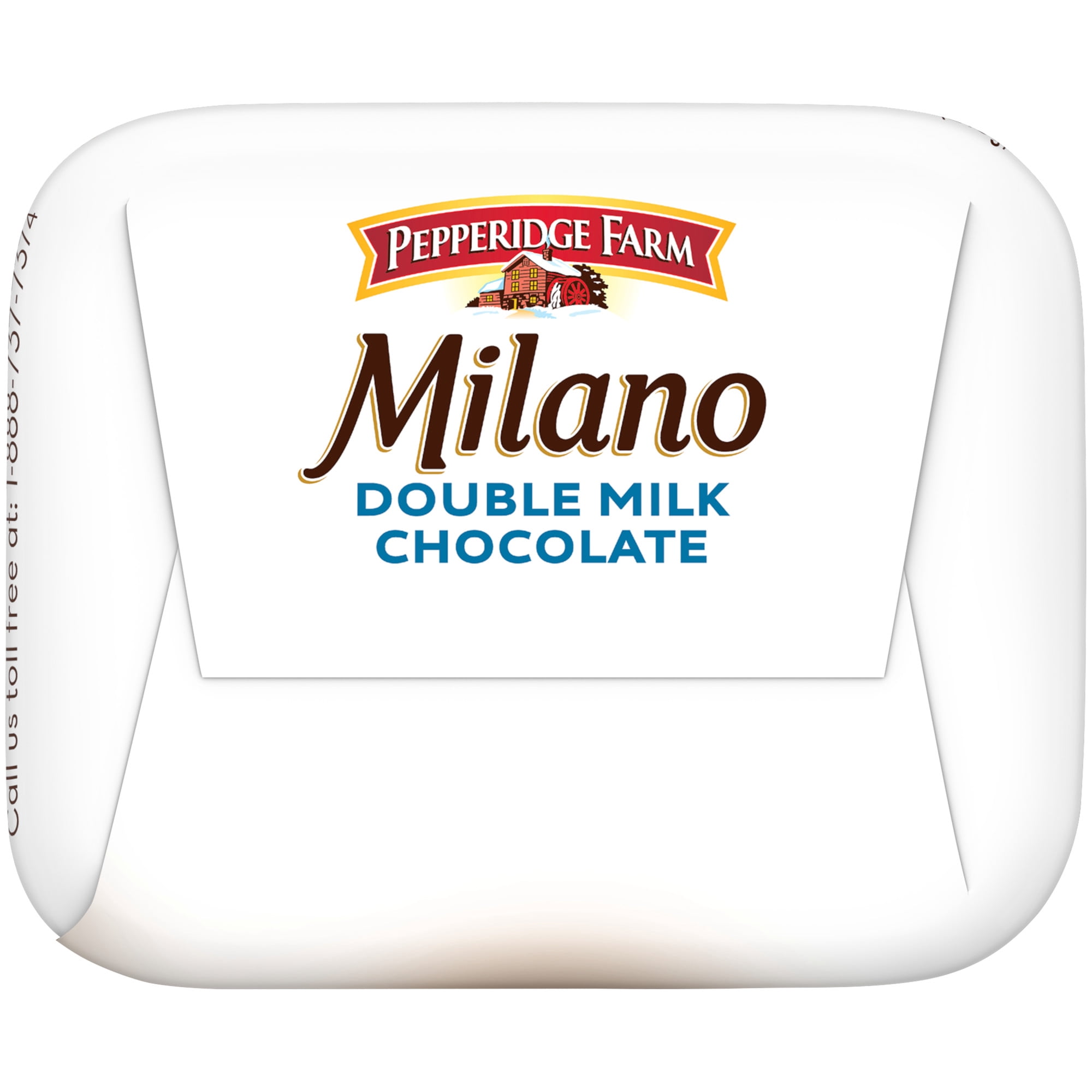 (3 pack) Pepperidge Farm Milano Double Milk Chocolate Cookies, 7.5 oz Bag