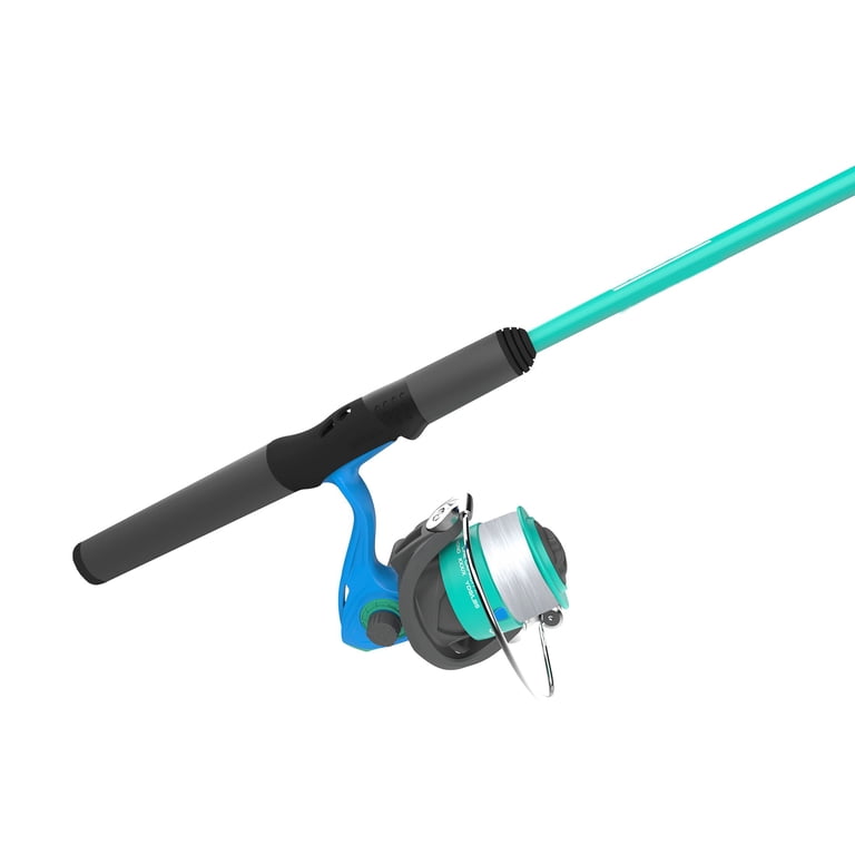 Zebco Spyn 40 Salt Fisher Spinning Reel and Fishing Rod Combo, 6