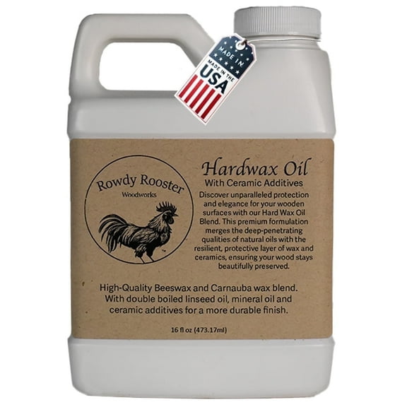 Rowdy Rooster Woodworks Oil Ceramic Wood Finish, 16 fl.oz