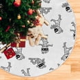 thumbnail image 5 of Coolnut Halloween Christmas Tree Skirt Halloween Tree Skirt, for Holiday Party Home Christmas Day Ornaments36", 5 of 6