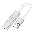 thumbnail image 1 of Ax Gear 2-in-1 External 2 Channel Sound Card, USB Sound Card (New) 1 Count, 1 Pack, 1 of 5