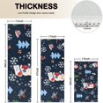 thumbnail image 4 of Dark Blue Christmas Santa Pattern Kitchen Rugs Sets Of 3,Kitchen Runner Rugs Non Skid Washable,Decorative Kitchen Floor Mats for Kitchen,Sink,Laundry,17"x30"+ 17"x47" + 17"x59", 4 of 6