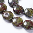 thumbnail image 3 of Natural Dragon Blood Beads Strands Flat Round 20x7~8mm Hole: 1mm about 20pcs/strand 15.7 inch, 3 of 3